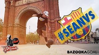 Séan VS Barcelona / @seanfreestyle