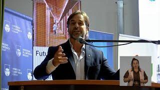 Palabras del presidente de la República, Luis Lacalle Pou