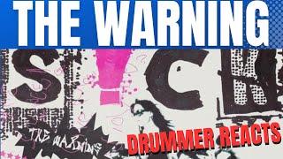 THE WARNING - S!CK - DRUMMER REACTS