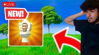  Live! - SKIBIDI TOILET in Fortnite!! (Fortnite)