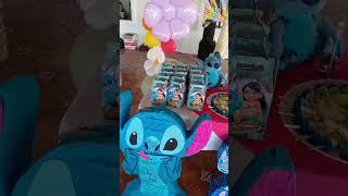 Cumpleaños  temática Lilo y stitch  #liloystitch #cumpleaños #viral  #stitch #liloandstitch #fyp