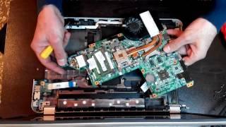 HP Pavillion dv6 3170sr laptop Complete Disassembly, Cleaning and Reassembly