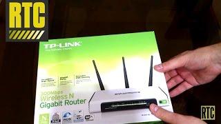 Wireless router TP-Link TL-WR1043ND - gigabit wifi N router with USB port