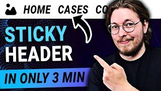 Create a Sticky Header Only Using CSS | HTML & CSS Quick Tips | HTML & CSS Sticky Header