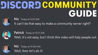 How To Create a Community Discord Server