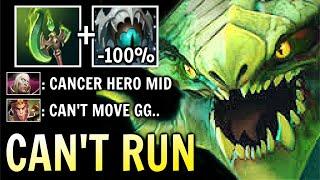 NEW CANCER MID Parasma + Skadi Viper vs Invoker -100% Slow Can't Move 32 Kills Gameplay WTF Dota 2