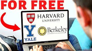 FREE Online Courses from Top University [Harvard and others!]