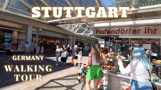 4K WHAT DOES IT FEELS LIKE TO WALK TOUR IN STUTTGART | GERMANY 