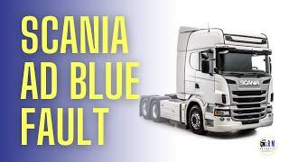 Scania R730 adblue fault 8263 adblue/def dosing unit short to ground or open circuit.