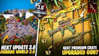 Next Premium Crate Upgradable Skin |M416 Fool On Hit Effect | 3.6 Update Is Here |PUBGM