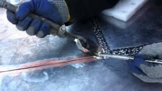 How to solder  flat seam joint by franklincustomcopperworks llc 2039978069 norwalk ct