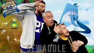 I Can't Believe THIS HAPPENED! Shiny Sewaddle Community Day | Pokemon GO