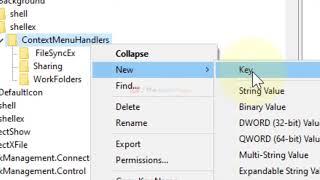 Right click new folder missing , Can't create new folder in windows 10