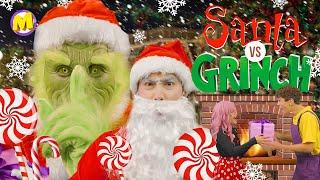 Santa VS Grinch! Where are our gifts?! | Fun Kids Song | Christmas with Millimone