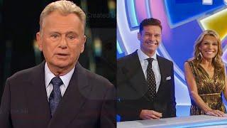 Ryan Seacrest Reacts To Pat Sajak's Final 'Wheel'