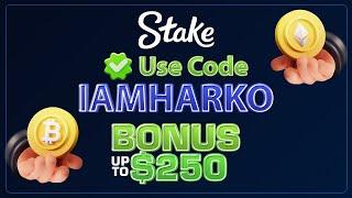 Stake Promo Code | Stake Promo Code 2024 | UP TO $250 ON STAKE