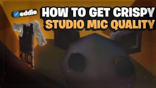 How to make you're mic CRISPY! (WORKS WITH HEADSET MICS) *make your voice clear* ️