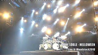 Dani Löble - Drummer of Helloween  Drum-Solo Woodstock 2010 #helloween #drums #drumsolo #daniloeble