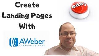 Aweber Landing Page Creator Tutorial