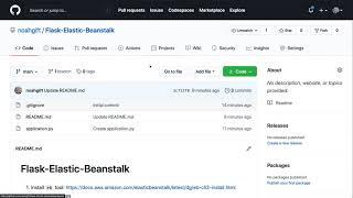 Setup AWS Elastic Beanstalk for Flask