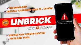 How To Recover Dead Xiaomi Devices | Unbrick Any Xiaomi device Using MI FLASH TOOL Official Method