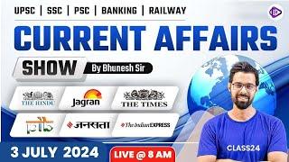 3 July ‍2024 Current Affairs | Current Affairs Today | The Hindu Analysis by Bhunesh Sir