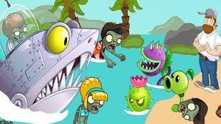 Big Wave Beach Part 2 Plants vs. zombies 2  ANIMATION Playa Gran Ola (Cartoon)