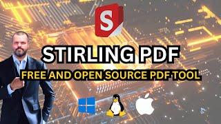 Free and Open source PDF editor for Windows, Linux, and Mac users. Stirling PDF