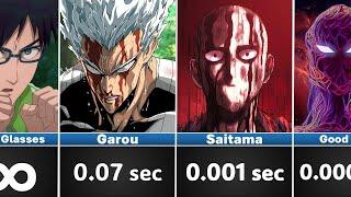 How Long Could You Survive Against One Punch Man Characters? OPM