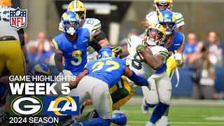 Green Bay Packers vs. Los Angeles Rams Game Highlights | NFL 2024 Week 5