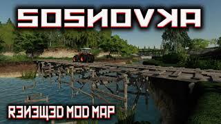 "SOSNOVKA" RENEWED MOD MAP Farming Simulator 19 PS4 MAP TOUR (Review) FS19.