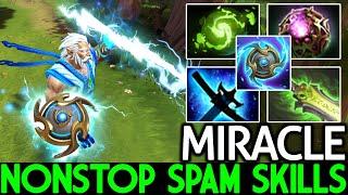 MIRACLE [Zeus] First Item Octarine Core Nonstop Spam Skills Dota 2