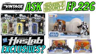 Are the Figures Included in The HASLAB Cantina 100% Exclusive? Other Tatooine Figures in 2025?