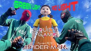 What If SPIDER-MAN Bros join SQUID GAME | Green Light Red Light... GAME ON