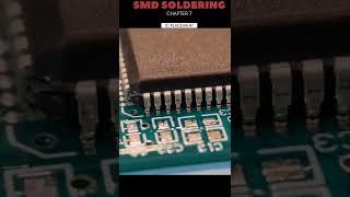 SMD SOLDERING - SMD IC PLACEMENT PART 7 #shorts #shortsfeed #shortsvideo #youtubeshorts #smd