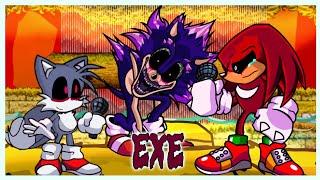 FRIDAY NIGHT FUNKIN' mod EXE Tails.exe vs Knuckles day 3 Final Week Knuckles!