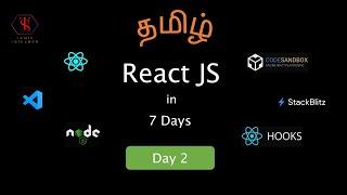 Local Environment Setup | Learn React JS in 7 Days | Day 2 | React JS for Beginners | Tamil Skillhub