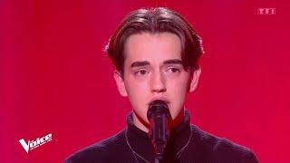 Dans le noir - Slimane - Maxence | The Voice 2023 | Blind Audition