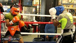 Watch Shawn Porter's tough sparring ahead of his Thurman vs. Porter fight