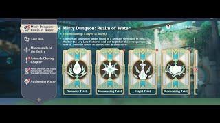 Genshin impact: Misty Dungeon: Realm of Water