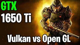 DOOM: Vulkan vs OpenGL | GTX 1650 Ti | Performance comparison test | Ultra 1080p Benchmark