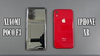 Poco F3 vs iPhone XR | SpeedTest and Camera comparison