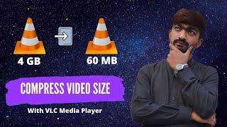 How to compress video without losing quality | Reduce Size of video | VLC media player | Hindi/Urdu