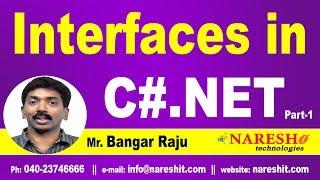 Interfaces in C# | Part 1 | C#.NET Tutorial | Mr. Bangar Raju