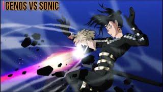 Genos vs Sonic | One-Punch Man 2 | S02E02