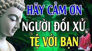 Hãy Cảm Ơn Người Đối Xử Tệ Với Bạn Vì Họ Đang GÁNH NGHIỆP Giúp Bạn - Lời Phật Dạy