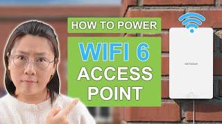 2 Methods to Power PoE WiFi 6 Access Point Passive PoE VS  Standard PoE