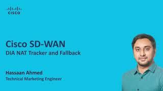 Cisco SD-WAN: DIA NAT Tracker and Fallback