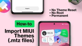 How To Apply .MTZ Theme File Without Time Limit