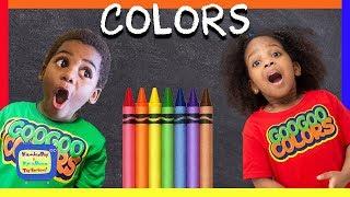 Kyraboo Learns Colors With Goo Goo Colors | Learning Your Colors Seek and Find